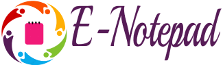 Online notepad logo
